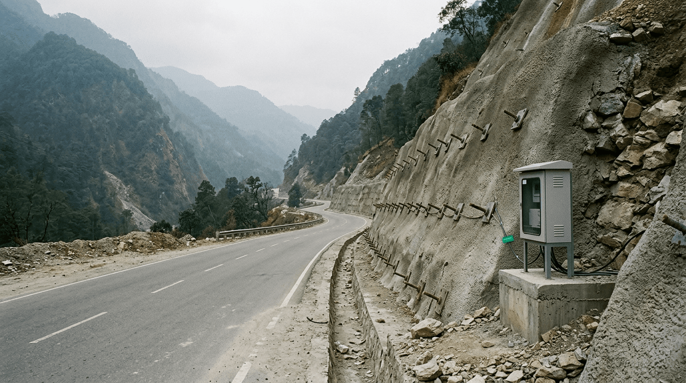 Slope Stability Monitoring: Instruments, Methods & Alerts