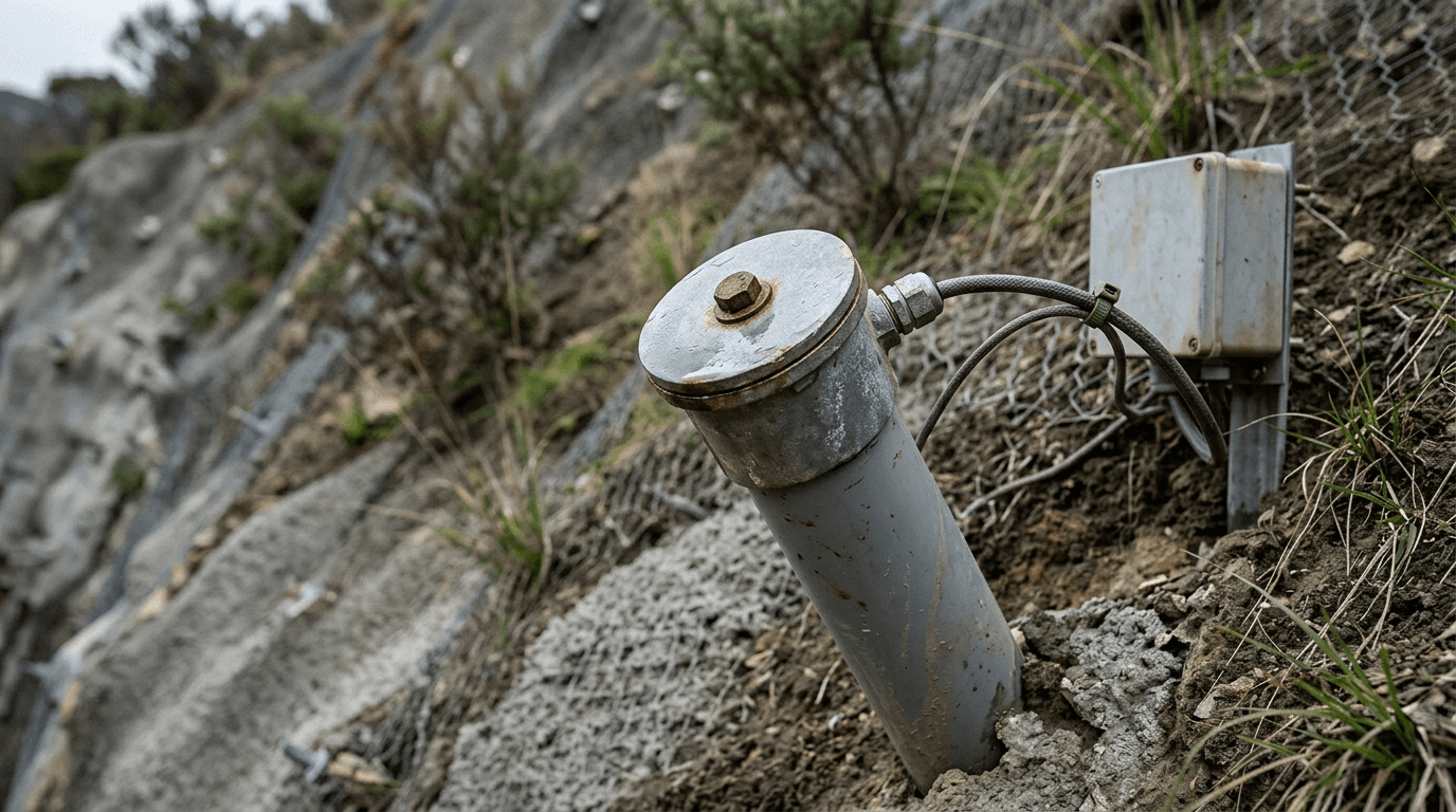 Real-Time Slope Monitoring System for Landslide Prevention India