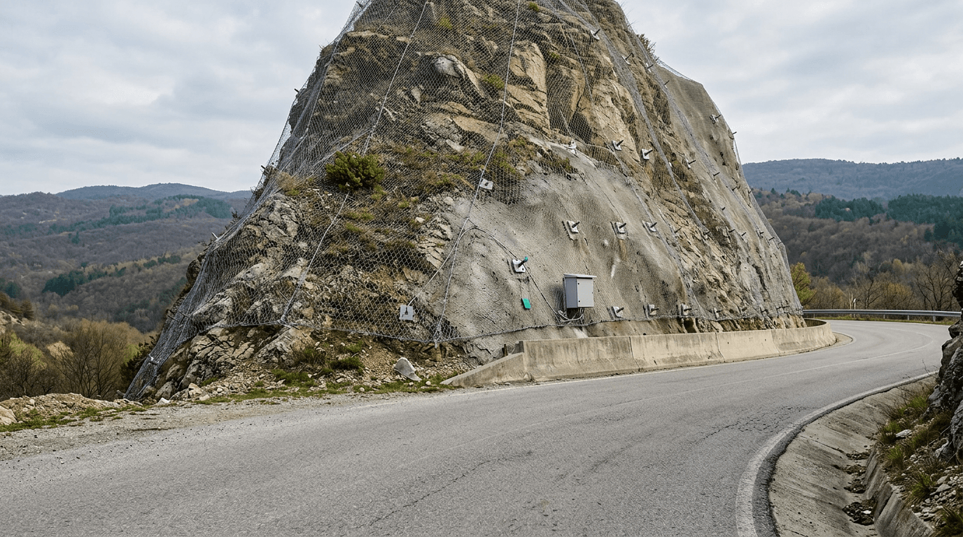 Geotechnical Monitoring of Landslide-Prone Slopes India