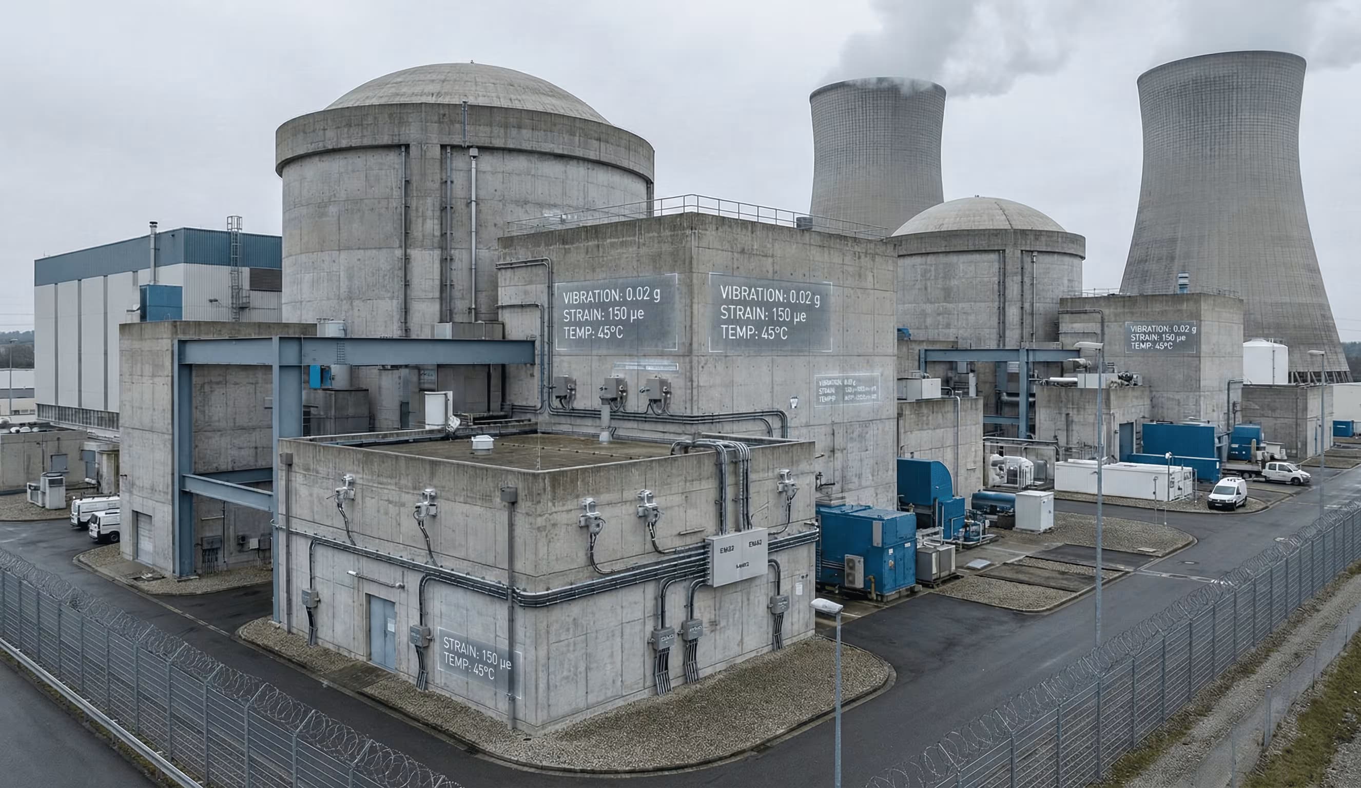 Nuclear power plant monitoring