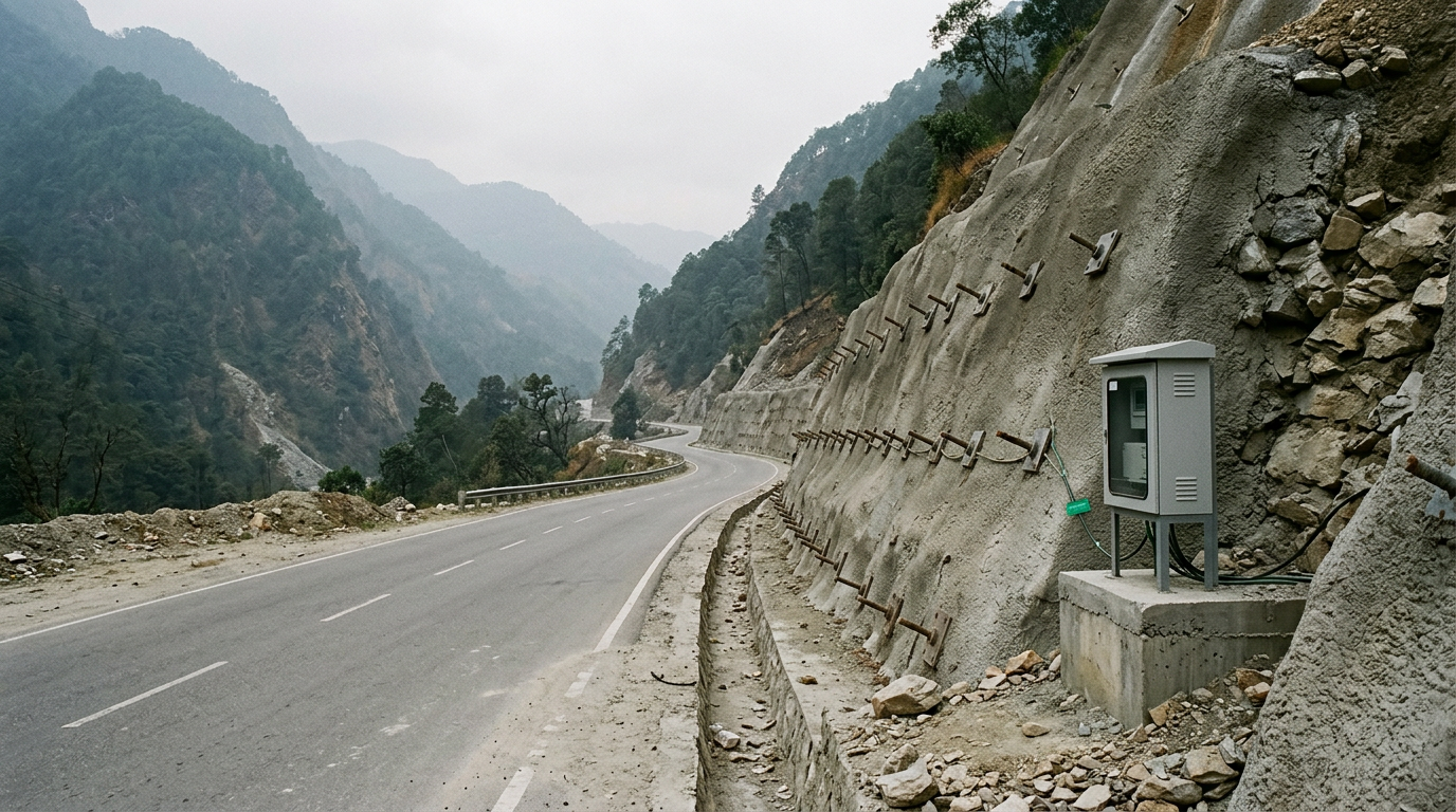 Slope Stability Monitoring: Instruments, Methods & Alerts