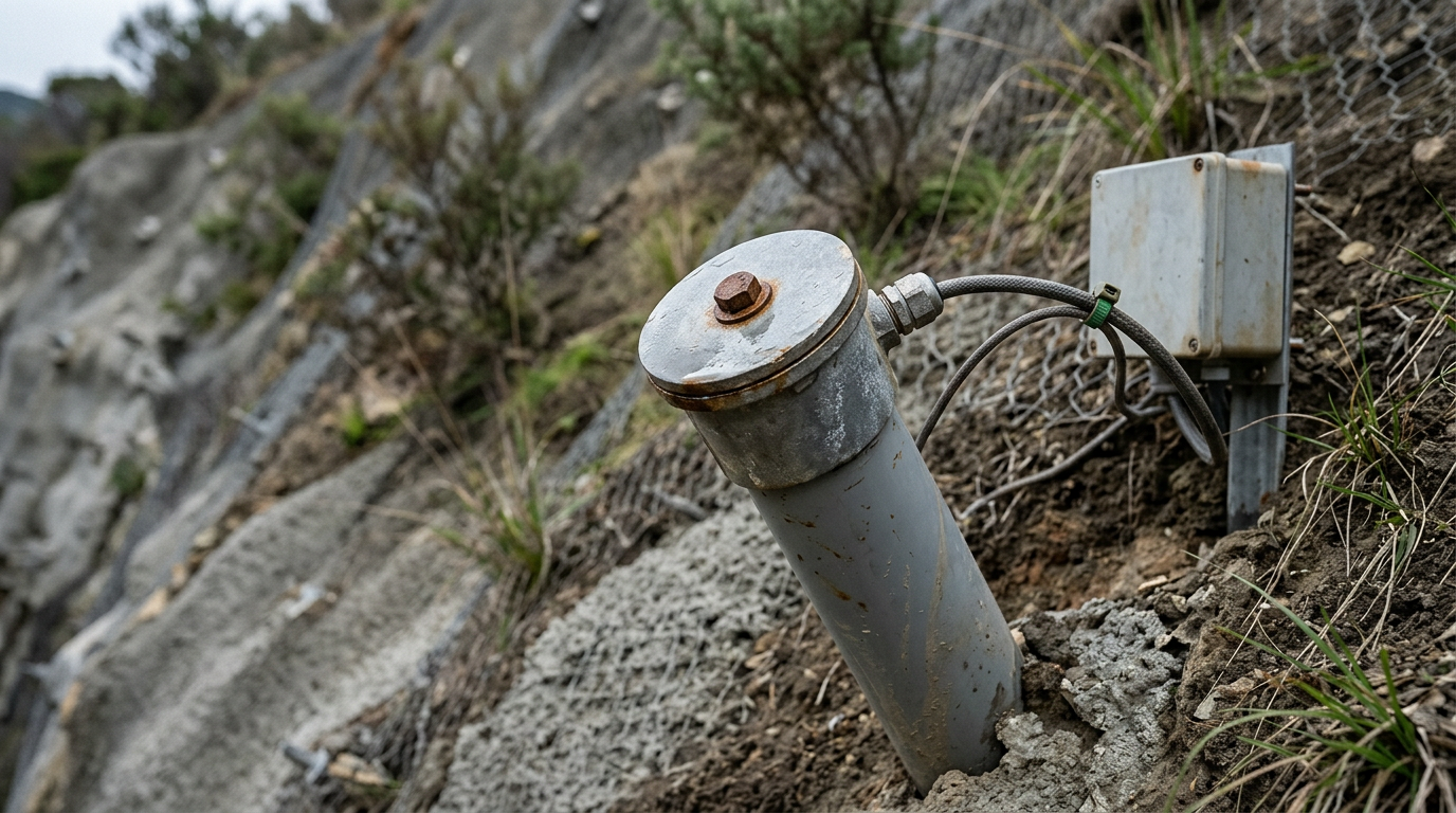 Real-Time Slope Monitoring System for Landslide Prevention India