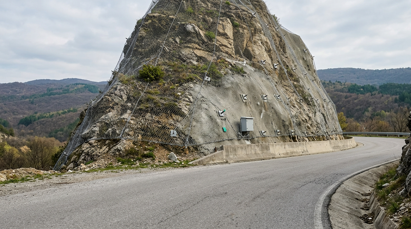 Geotechnical Monitoring of Landslide-Prone Slopes India